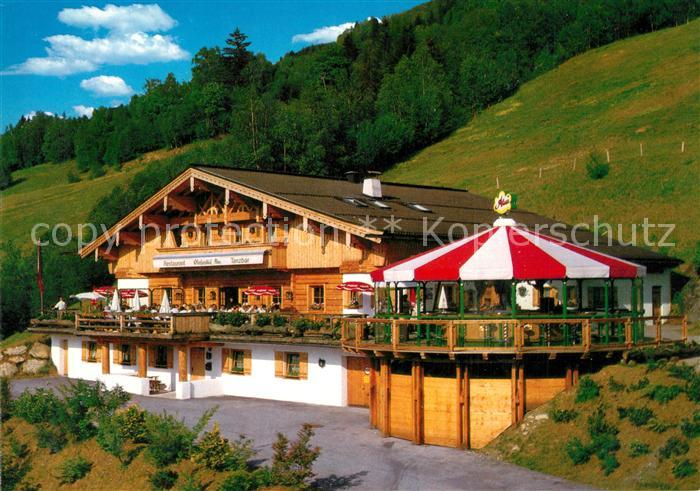 Alpendorf St Johann Oberforsthof Alm Restaurant Huettenabende