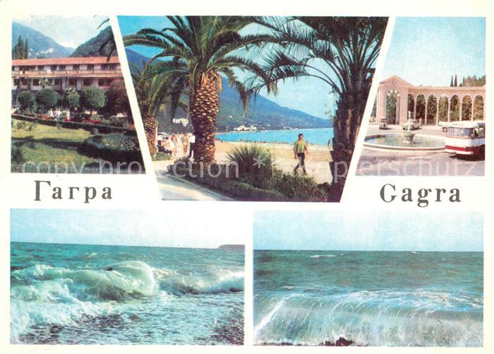 Gagra Strand Meer Panorama