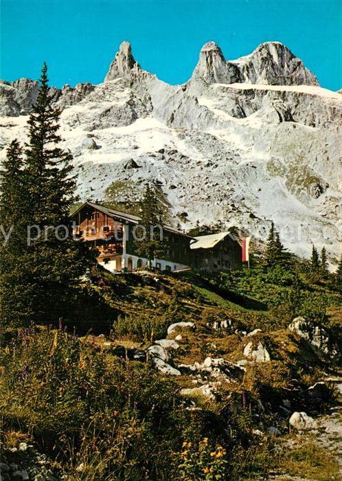 Tschagguns Vorarlberg Lindauer Huette Drei Tuerme