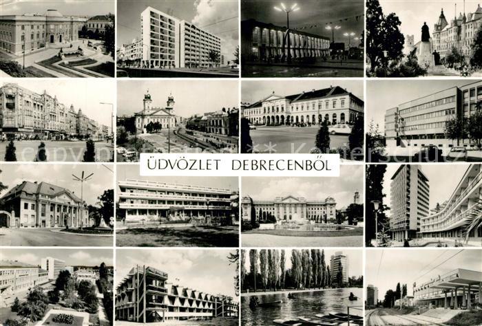 Debrecen Debrezin Stadtansichten