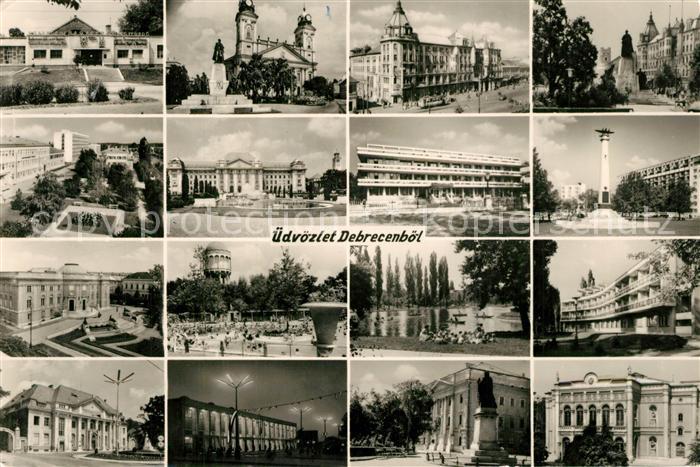 Debrecen Debrezin Stadtansichten