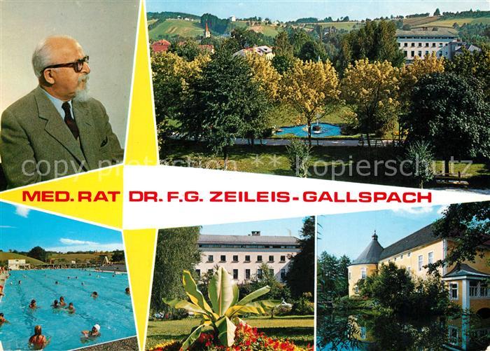 Gallspach Medizinrat Doktor Zeileis Schloss Sanatorium