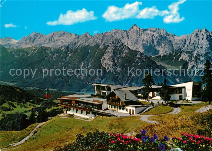 Seefeld Tirol Rosshuette Haermelekopfseilbahn Seefelderjochbahn Zugspitze