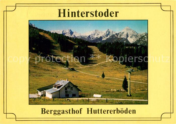 Hinterstoder Berggasthof Huttererboeden
