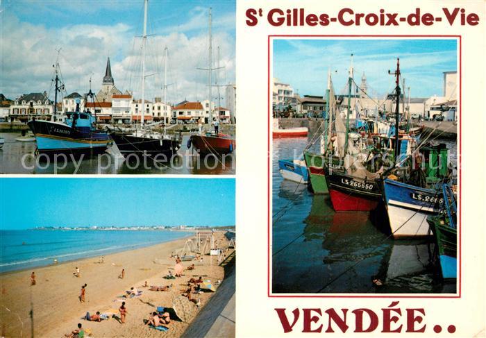 Saint-Gilles d Ille-et-Vilaine Fischerhafen Strand