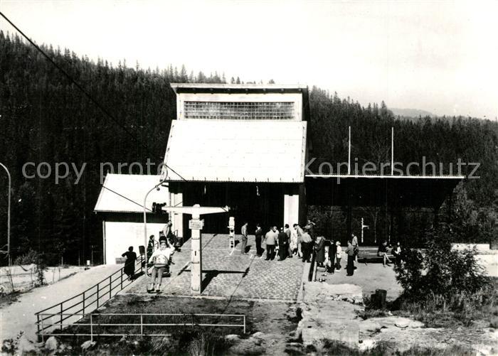 Karpacz Dworzec kolejki na Sniezke Bergbahn Sessellift