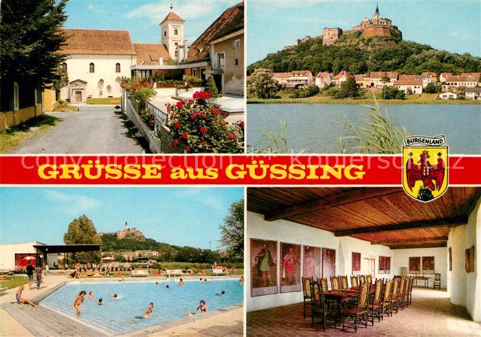 Guessing Burg Klosterkirche Freibad Rittersaal Galerie Wappen