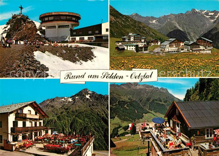 Soelden oetztal Gaislachkogel Hochsoelden Gaislachalm Brunnenbergalm Alpenpanora