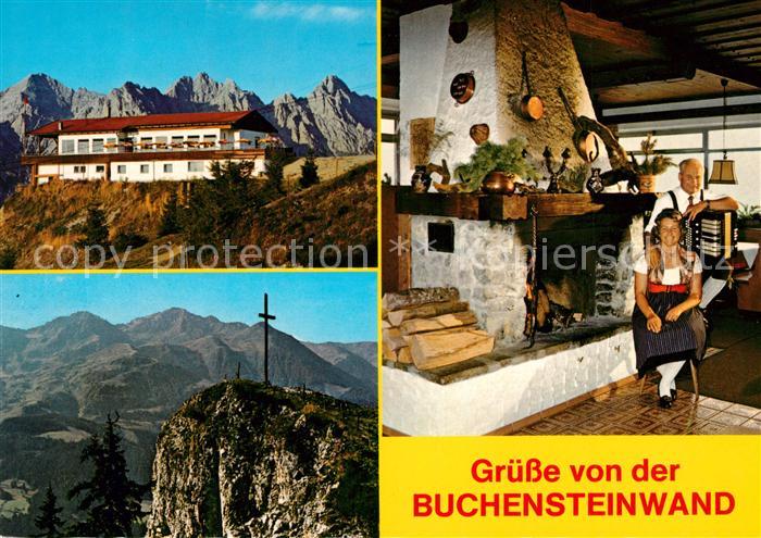 St Jakob Haus Alpengasthof Buchensteinwand Kamin Bergpanorama Gipfelkreuz