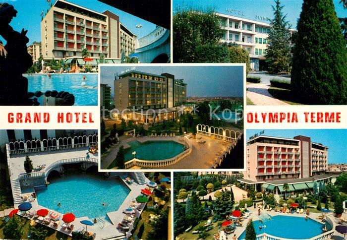 Montegrotto Terme Grand Hotel Olympia Terme Freibad Thermalbad