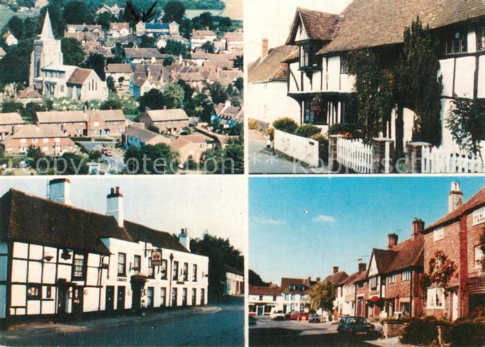 Elham Kent General view Elham Manor Rose and Crown Inn High Street Post Office