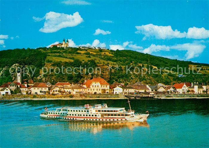 Marbach Donau und Maria Taferl Motorfahrgastschiff Theodor Koerner