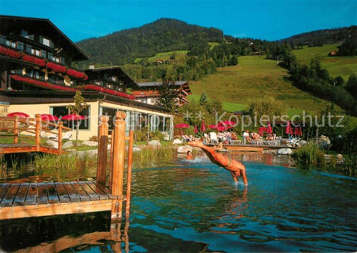 Sankt Johann Pongau Hotel Oberforsthof Badesee Steg