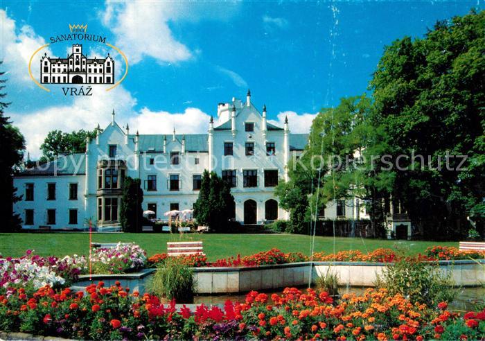Vraz u Pisku Reha Kursanatorium Parkanlage Wasserspiele