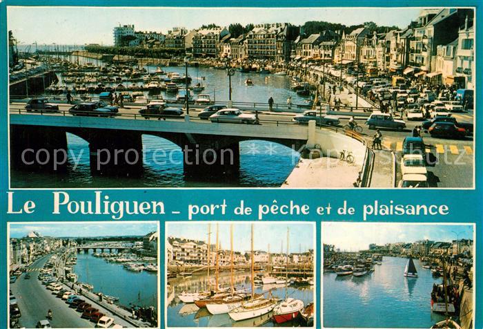 Le Pouliguen Port de Peche et de Plaisance Fischerhafen Seglerhafen