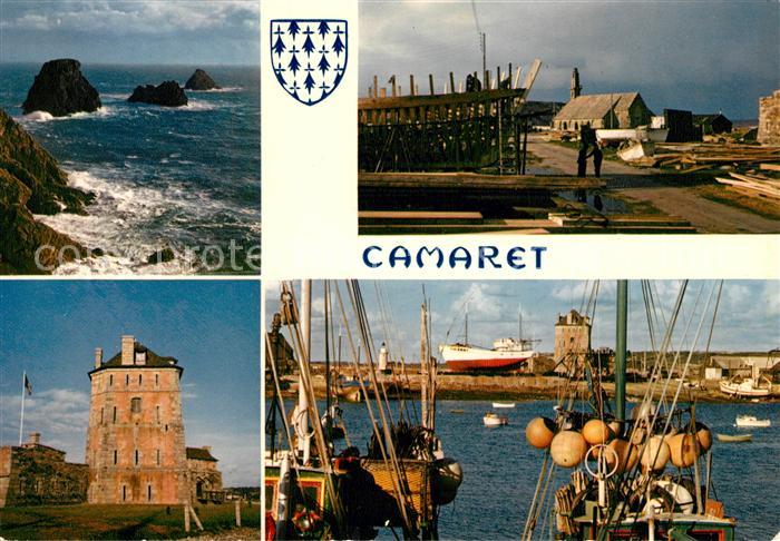Camaret-sur-Mer Tour Vauban Chapelle Notre Dame de Rocamadour Falaises rocheuses
