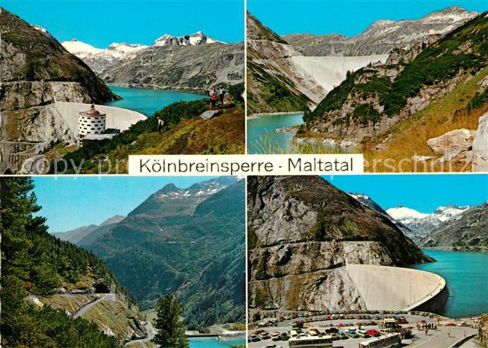 Maltatal Kaernten Koelnbreinsperre Staumauer Sporthotel Alpenpanorama