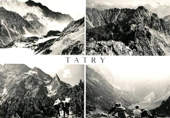 Tatry Vysoke Gebirge Gebirgspanorama Bergsee Bergwandern