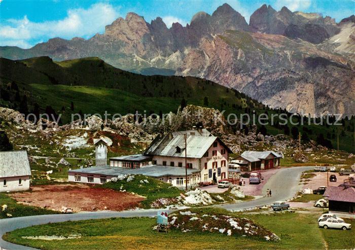 Passo di Sella Veduta sul Gruppo delle Odle Sellajoch Blick auf Geislergruppe Do