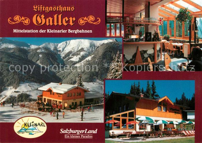 Kleinarl Gasthaus Galler Kleinarler Bergbahnen Wintersportplatz Alpen