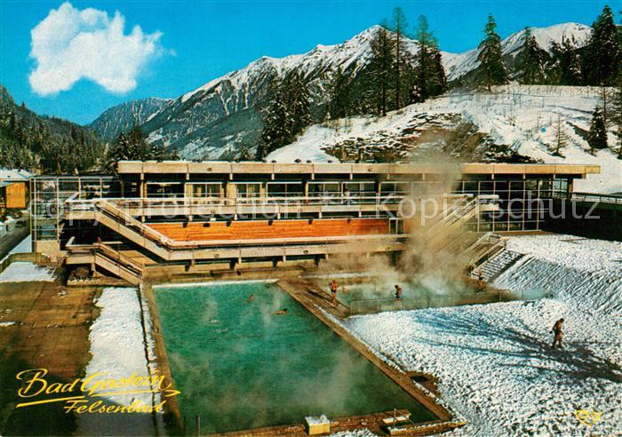 Badgastein Warmfreibad Felsenthermalbad