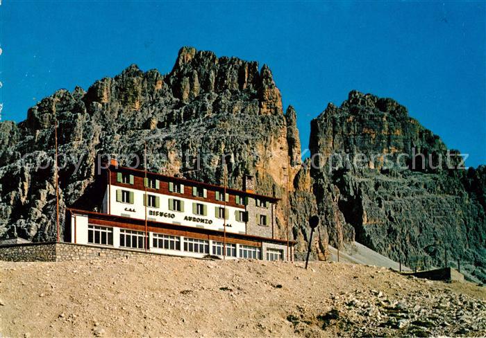 Drei Zinnen Auronzohuette Tre Cime di Lavaredo Rifugio Auronzo Dolomiti