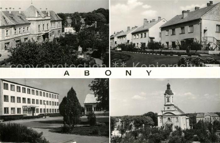 Abony Teilasichten Gebaeude Kirche