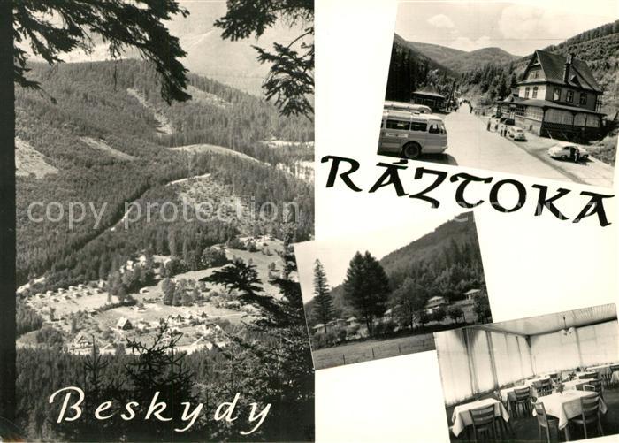 Trojanovice Hotel Raztoka Landschaftspanorama Beskiden