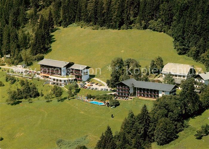 Berg Drautal Ferienhotel Glocknerhof Fliegeraufnahme