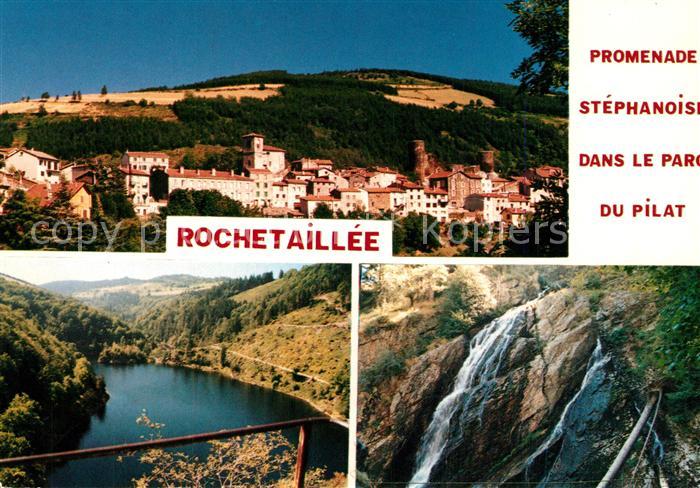 Rochetaillee Saint Etienne Vue Generale du village Barrage du Gouf