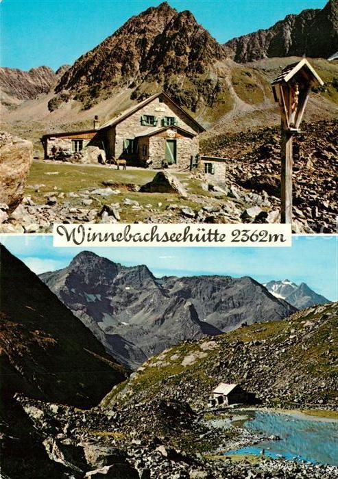 oetztal Tirol Winnebachseehuette Bergsee Gebirgspanorama oetztaler Alpen
