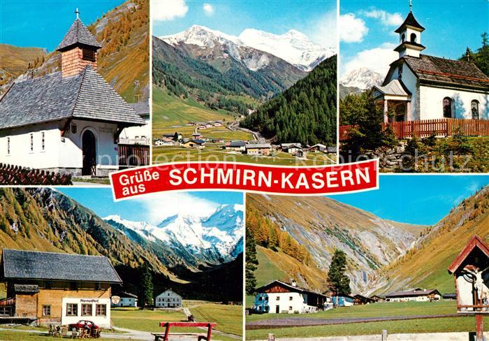 Kasern Schmirn Kapelle Alpengasthof Olperer Kalte Herberge Wegekreuz Alpen
