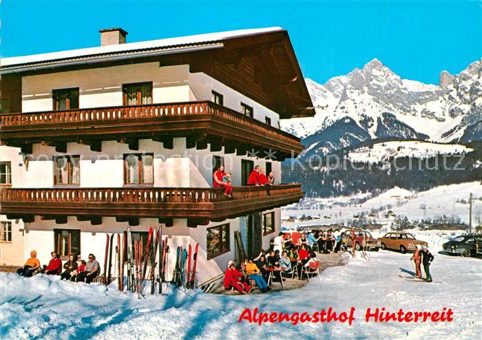 Maria Alm Steinernen Meer Alpengasthof Hinterreit Winterlandschaft Alpen