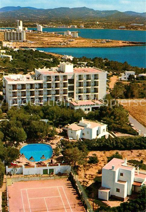 San Antonio Abad Hotel Acor Tennisplatz Swimming Pool Fliegeraufnahme