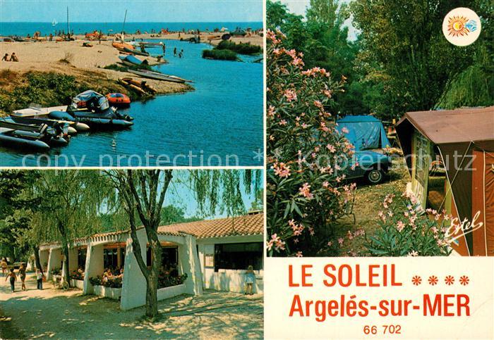 Argeles-sur-Mer Camping Le Soleil Strand