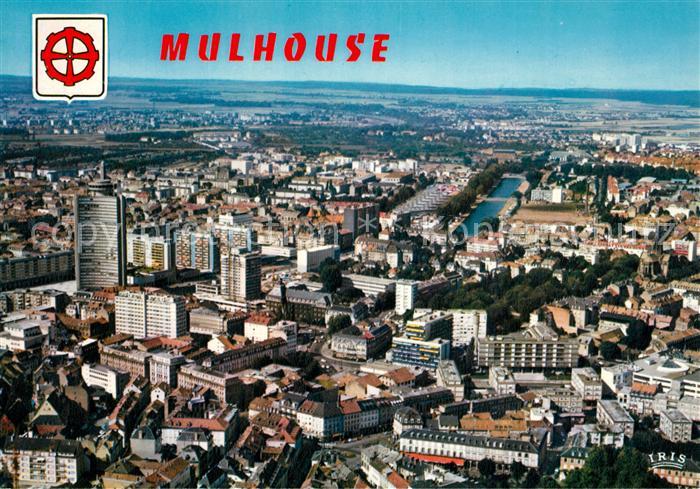 Mulhouse Muehlhausen Vue aérienne