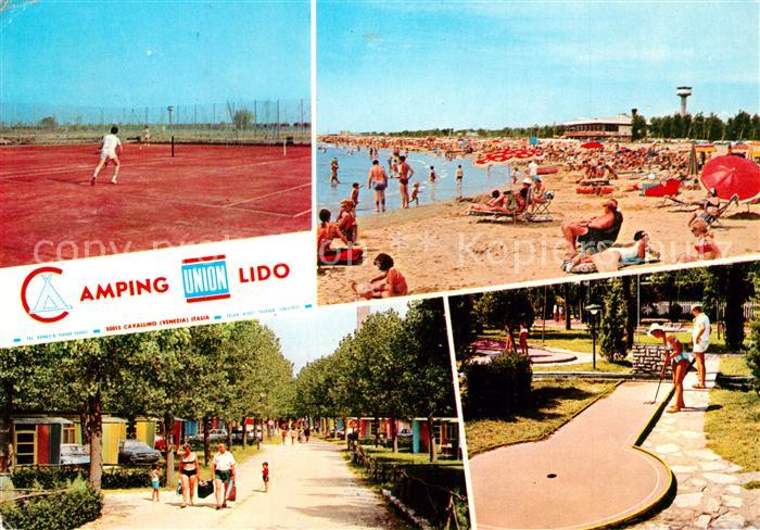Cavallino Venezia Camping Lido Bungalows Minigolf Strand Tennisplatz