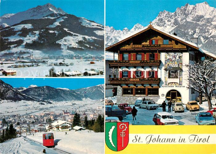 St Johann Tirol Wintersportzentrum Kitzbueheler Horn Hauptplatz Wilder Kaiser Be