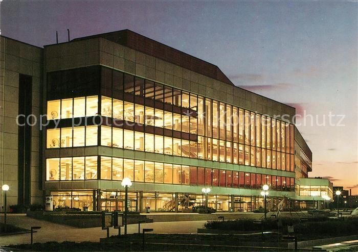 Praha Prahy Prague Palac kultury Kulturpalast Nachtaufnahme