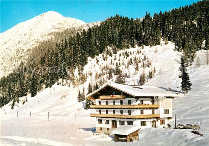 Altenmarkt Pongau Gaestehaus Pension Zauchenseehof Winterlandschaft Alpen