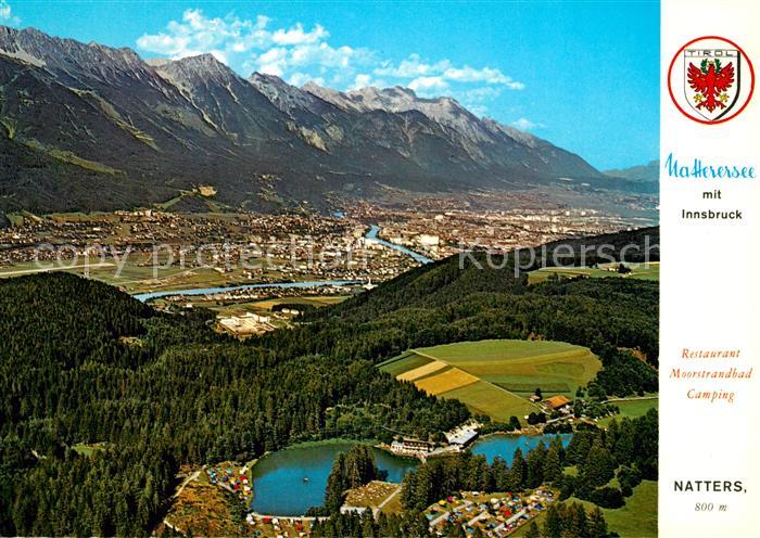 Innsbruck Natterer See Campingplatz Nordkette Inntal Nordkettenseilbahn zur Seeg