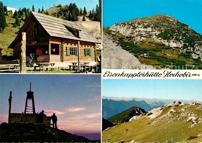 Eisenkappel-Vellach Ausflugsziel Eisenkapplerhuette Hochobir Fernsicht Alpenpano