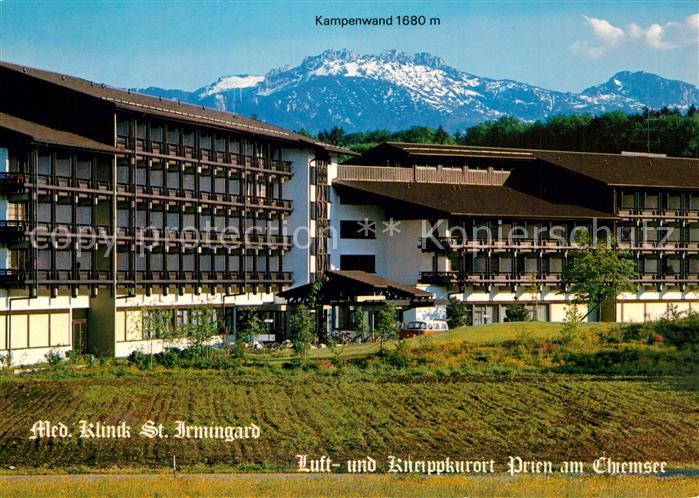 Prien Chiemsee Klinik St Irmingard Kampenwand Bayerische Alpen