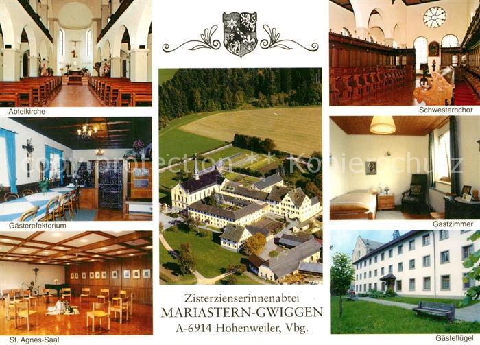 Hohenweiler Vorarlberg Zisterzienserinnenabtei Mariastern Gwiggen Abteikirche In