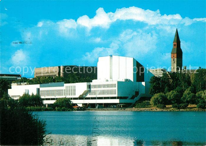 Helsinki Finlandia talo Halle Kirchturm