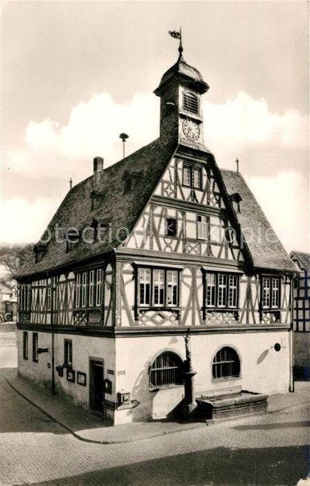 Seeheim-Jugenheim Rathaus 16. Jhdt. Fachwerkhaus