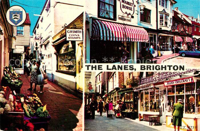 Brighton East Sussex The Lanes