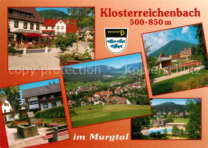 Klosterreichenbach Teilansichten Luftkurort im Schwarzwald Freibad