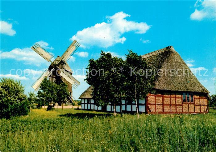 Rammsee Kiel Schleswig Holsteinisches Freilichtmuseum Bockmuehle 18. Jhdt. Haus