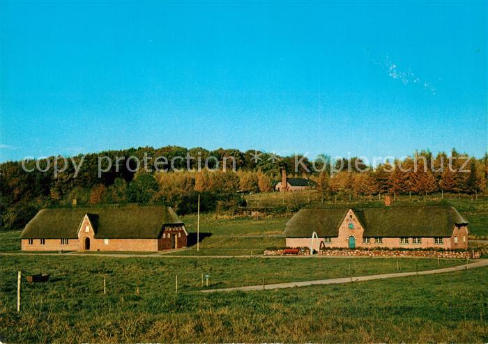 Rammsee Kiel Schleswig Holsteinisches Freilichtmuseum Haeuser aus den nordfriesi